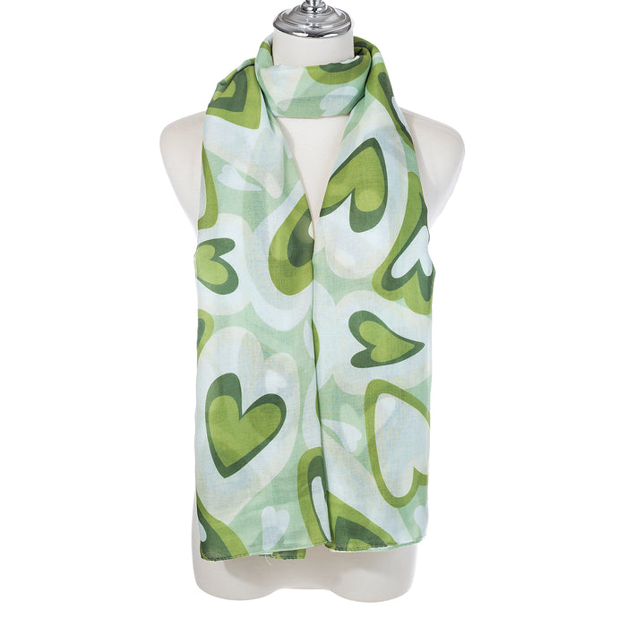 GREEN SCARF SC1720GREEN