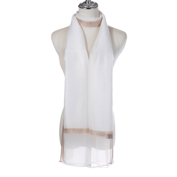 WHITE SCARF SC1732WHITE