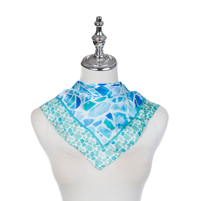 AQUA SCARF SC1743AQUA