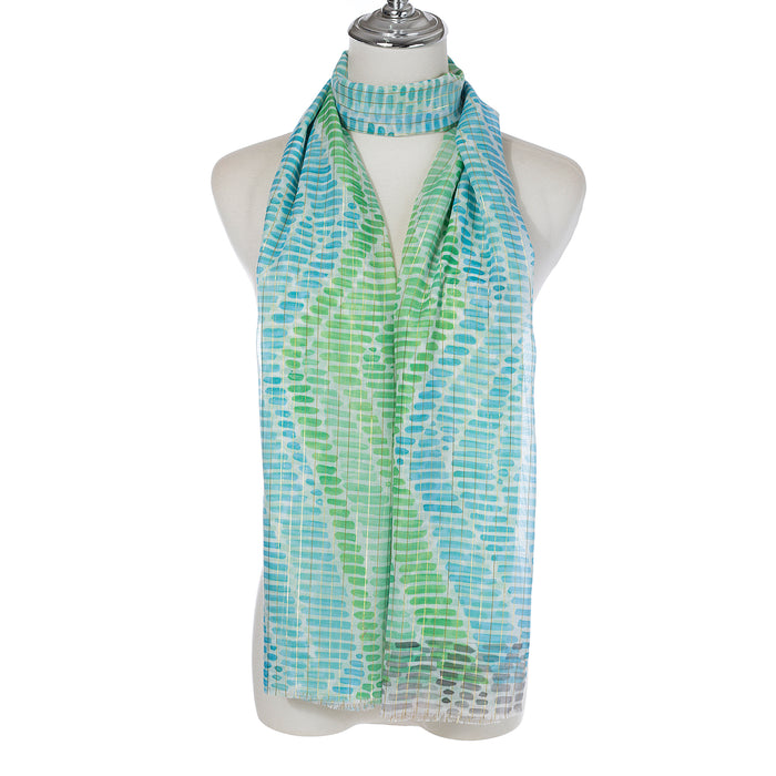 AQUA SCARF SC1745AQUA