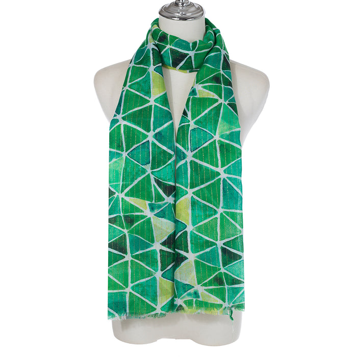 GREEN SCARF SC1748GREEN