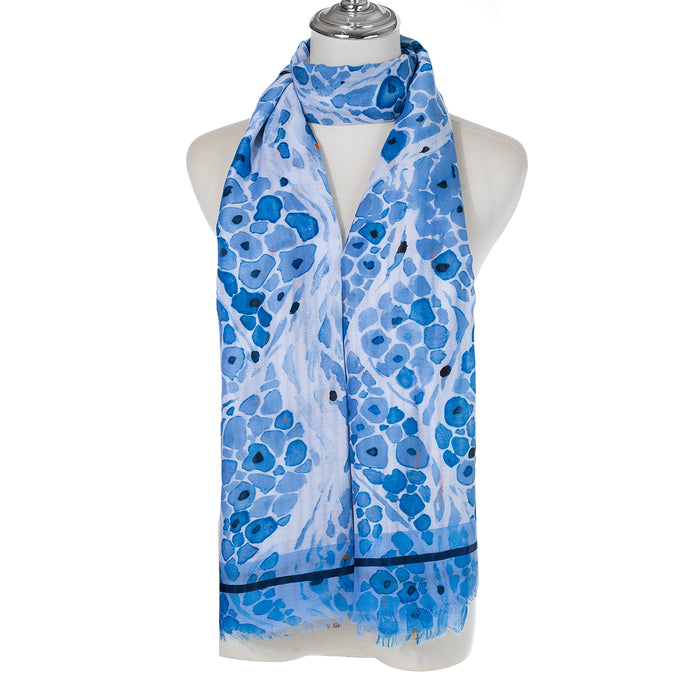 BLUE SCARF SC1751BLUE