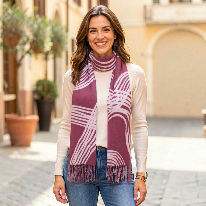 SCARF SC1829WILDORCHID