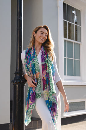 ALL SCARVES & CLOTHING →