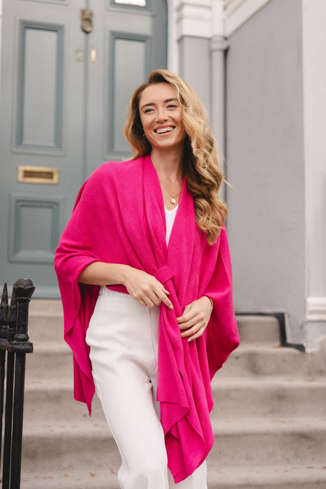KATY WRAP  SC1985FUCHSIA