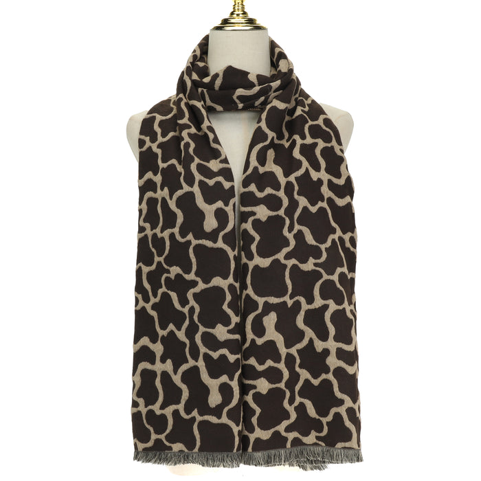 SCARF SC2074CHOCOLATE