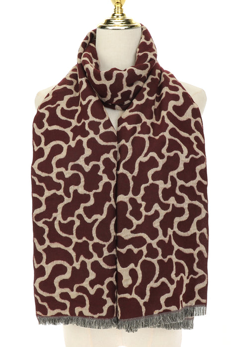 SCARF SC2074REDMAHOGANY