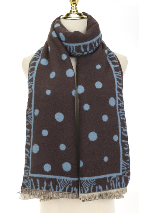 SCARF SC2076CHOCOLATE