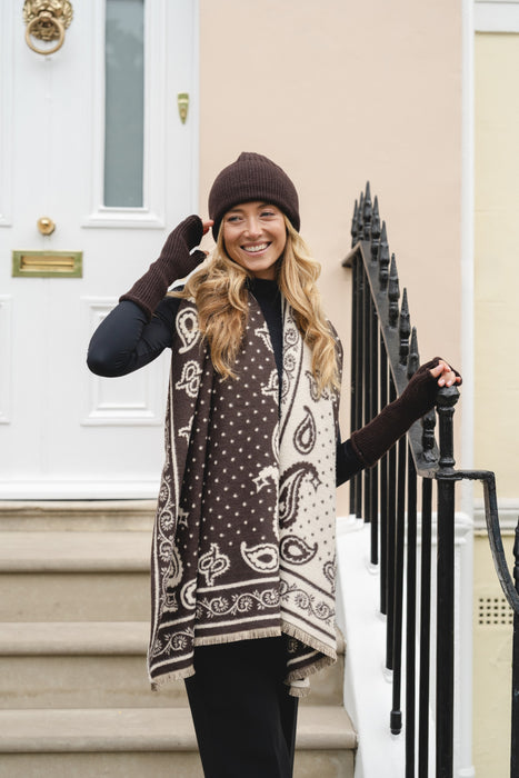 SCARF SC2077CHOLCOLATE