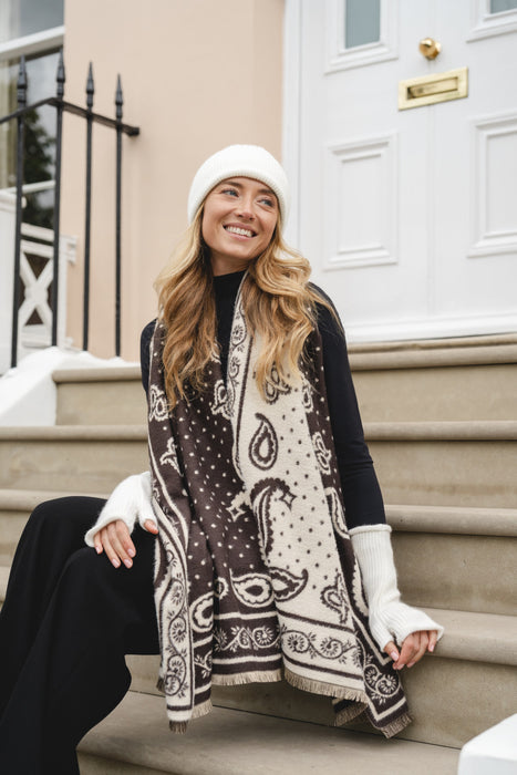 SCARF SC2077CHOLCOLATE