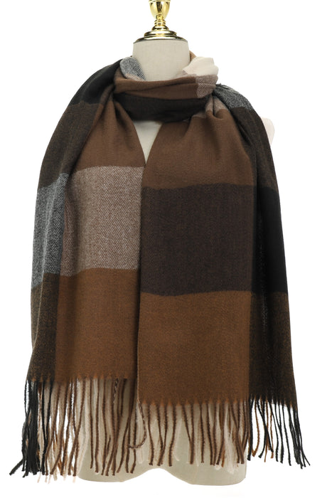 SCARF SC2082CHOCOLATE