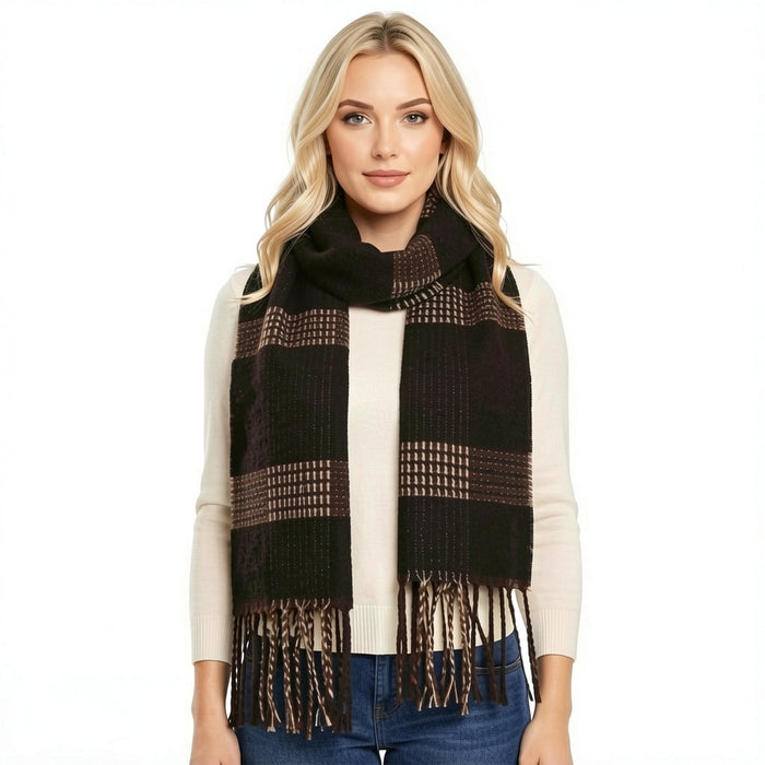 SCARF SC2086CHOCOLATE