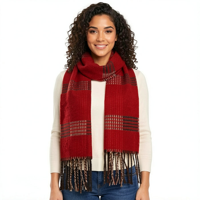 SCARF SC2086REDMAHOGANY