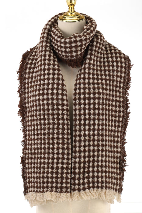 SCARF SC2089CHOCOLATE