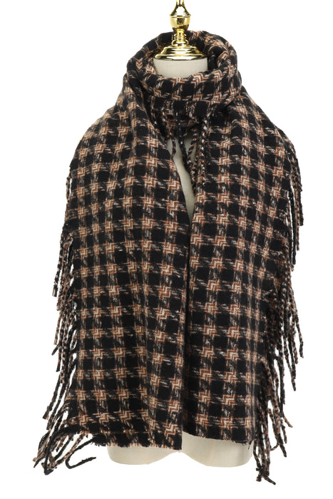SCARF SC2093CHOCOLATE