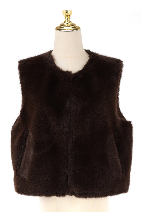 GILET SC2110CHOCOLATE