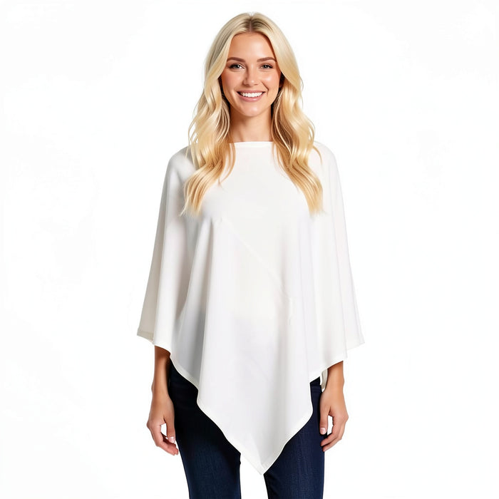 PONCHO SC2115WINTERWHITE