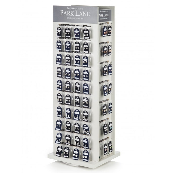 SENSITIVE EARRINGS 4 Sided Rotating counter display  with 216 pairs of earrings EARDISP2