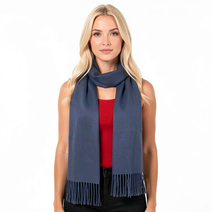 CELINE SCARF COLOUR CHINA BLUE - PAS70